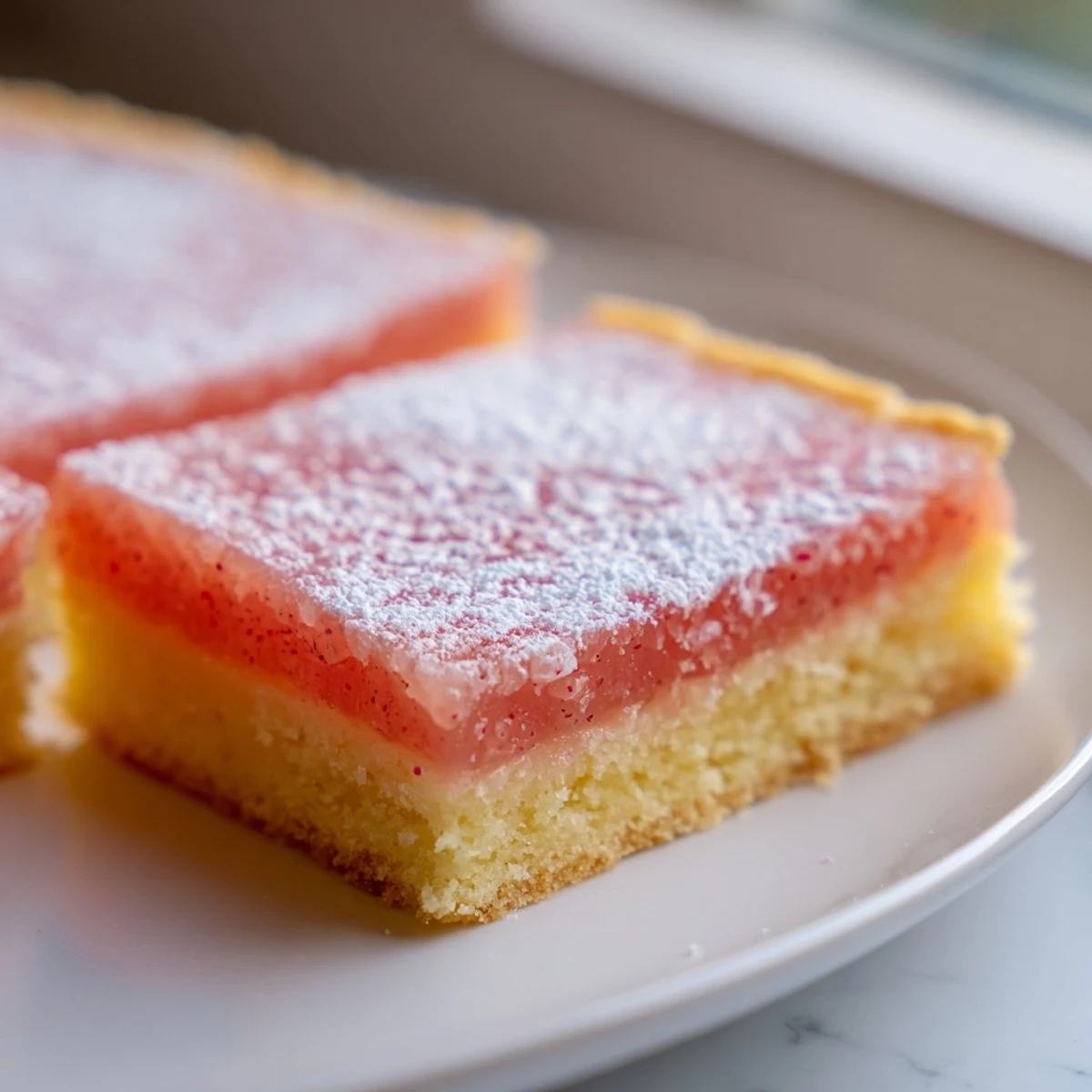 Vibrant Grapefruit Citrus Bars