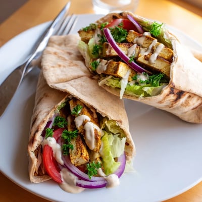 Tofu Shawarma Marinated Flavors